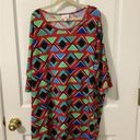 LuLaRoe  Red Modal, Polyester Tunic size medium Photo 6