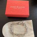 James Avery Linked Hearts Charm Bracelet Photo 0