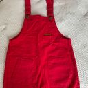 Red Overalls Size XS Photo 1