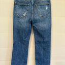 Judy Blue distressed mid rise straight cropped jeans Photo 6