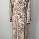 Jones New York Lightweight Long Robe Animal Print Photo 1