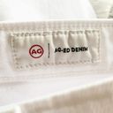 AG Adriano Goldschmied NEW AG ExBoyfriend Slouchy Slim High Rise Distressed White Denim Jeans Size 24 Photo 11