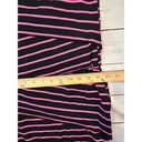 City Triangles  Black with Pink Stripe Bodycon Dress Women Small Barbie Photo 7