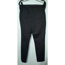 Max Studio  Gray/Blue checked pull on skinny fit‎ pants Size XL Photo 2