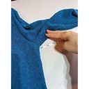 Coldwater Creek  Women's Slub Knit Linen Blend Long Cardigan Blue Green Medium Photo 10