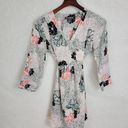 A pea in the pod  Womens Dress Size Small Floral V-Neck Empire Waist Long Sleeve Photo 3