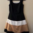 Isaac Mizrahi Isaac Mizrahilive Color Block Fit and Flare Dress Size 4 Photo 1