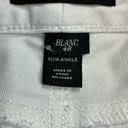 White House | Black Market  Classic White Embroidered Slim Ankle Jeans Size 4R Photo 8