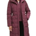 Cole Haan  Women's Box- Quilt Down Puffer Coat in Merlot Sz Large $275 Photo 0