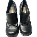 American Eagle Vintage 90s/Y2K  Black Chunky Block Heels Size 10 Photo 2