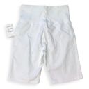 BP Womens white high-waisted bike shorts Photo 3