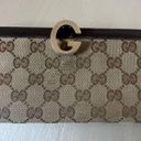 Gucci Authentic  Monogram G Continental Wallet Photo 0