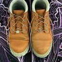 Timberland EUC  Orange and Grey Nellie Leather Waterproof Ankle Boots Size 7M Photo 0