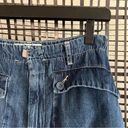 Free People Lotus High Waist Tie Hem Barrel Leg Jeans Photo 4