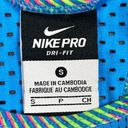 Nike  Pro Dri-Fit Neon Mesh Active Wear Tank Top Small Photo 8