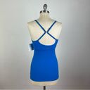 Beyond Yoga  Performance Tank Top in Electric Blue Photo 4