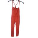 Free People Happiness Runs Square Neck Body Suit One Piece Burndt Orange Womens Photo 6