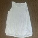 Garnet Hill White  Tank Top Size Small Photo 0