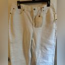 Liz Claiborne  White classic jeans Size 14 NWT Photo 1