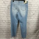 L'Agence L’agence Sada High Rise Cropped Slim Denim Jeans Raw Hem in Omaha Wash 30 NWT Photo 3