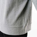 Zyia  texture hoodie sweatshirt blue/grey Photo 3