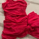 ZARA X BARBIE RUCHED MINI DRESS PINK NWT (swipe for Fit And Styling) Photo 0