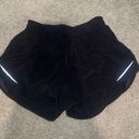 Lululemon  Hotty Hot Short Heather - Black size 6 Photo 0