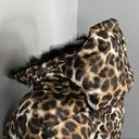 New York & Co. NEW Leopard Puffer Jacket Size L Photo 6