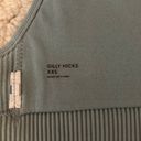 Hollister Sage Green Gilly Hicks Ribbed V Neck Racerback Tank Top Photo 2