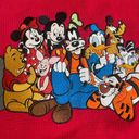 INC Mickey, . Vintage 1990 Cotton Red Mickey Mouse Friends Sweater Size XL unisex Photo 3