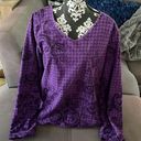 Coldwater Creek  Soft Warm Purple V-Neck Sweater Size 1X (16W - 18W) Photo 0