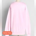 Modcloth Happy Challah Days Graphic Sweatshirt Soft Hannukkah Top Pink M Photo 1