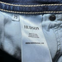 Hudson Jeans Hudson Womens Size 25 Denim Ruby Mid Thigh Shorts Mid Wash Flap Pockets Low Rise Photo 6