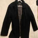 Banana Republic  Black Trench Coat L Photo 0