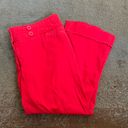 Soho Apparel Red Capri Pants Photo 0