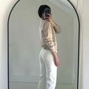 American Apparel Lightweight Bomber Jacket Blush Nude Size S Photo 3