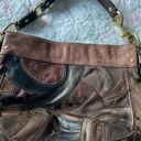 Coach  Vintage Leather Patchwork Shoulder Bag Photo 4