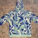 Hill House  The Allie Zip-Up Hoodie Ocean Kaleidoscope NWT Size Medium Photo 8