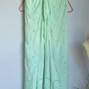 Young Fabulous and Broke , New, Green Tie Front Eyelet Geneva Beach Pants Medium Photo 10