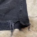 Abercrombie & Fitch The Mom Short High Rise Black Denim Shorts Size 29/8 Photo 5