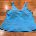 L.L.Bean  women’s light blue tankini size 14. Photo 0