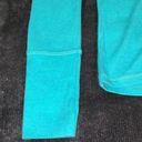 Aeropostale Women’s size large teal  original brand long sleeve shirt V neck Photo 4