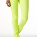 City Streets Electric Lime Green Color Jeans w/ Belt Photo 0