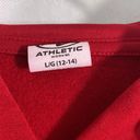 Athletic Works Athletic large red pullover hooded sweatshirt Photo 1