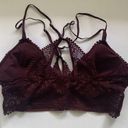 Aerie  padded lace double strap corset racerback bralette, size medium Photo 2