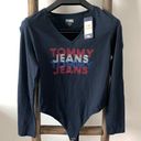 Tommy Hilfiger Bodysuit Long Sleeve Dark Blue Navy / Size S Photo 0