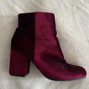 Qupid Velvet Boots Photo 4