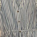 Abercrombie & Fitch  women's small dress white blue striped sleeveless nautica Photo 3