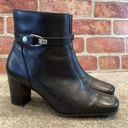 Nine & Co. by Nine West Phillipe Women’s Black heel ankle boots booties size 9 Photo 0