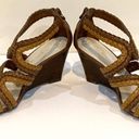 Etienne Aigner Brown Wedges Sandals Photo 2